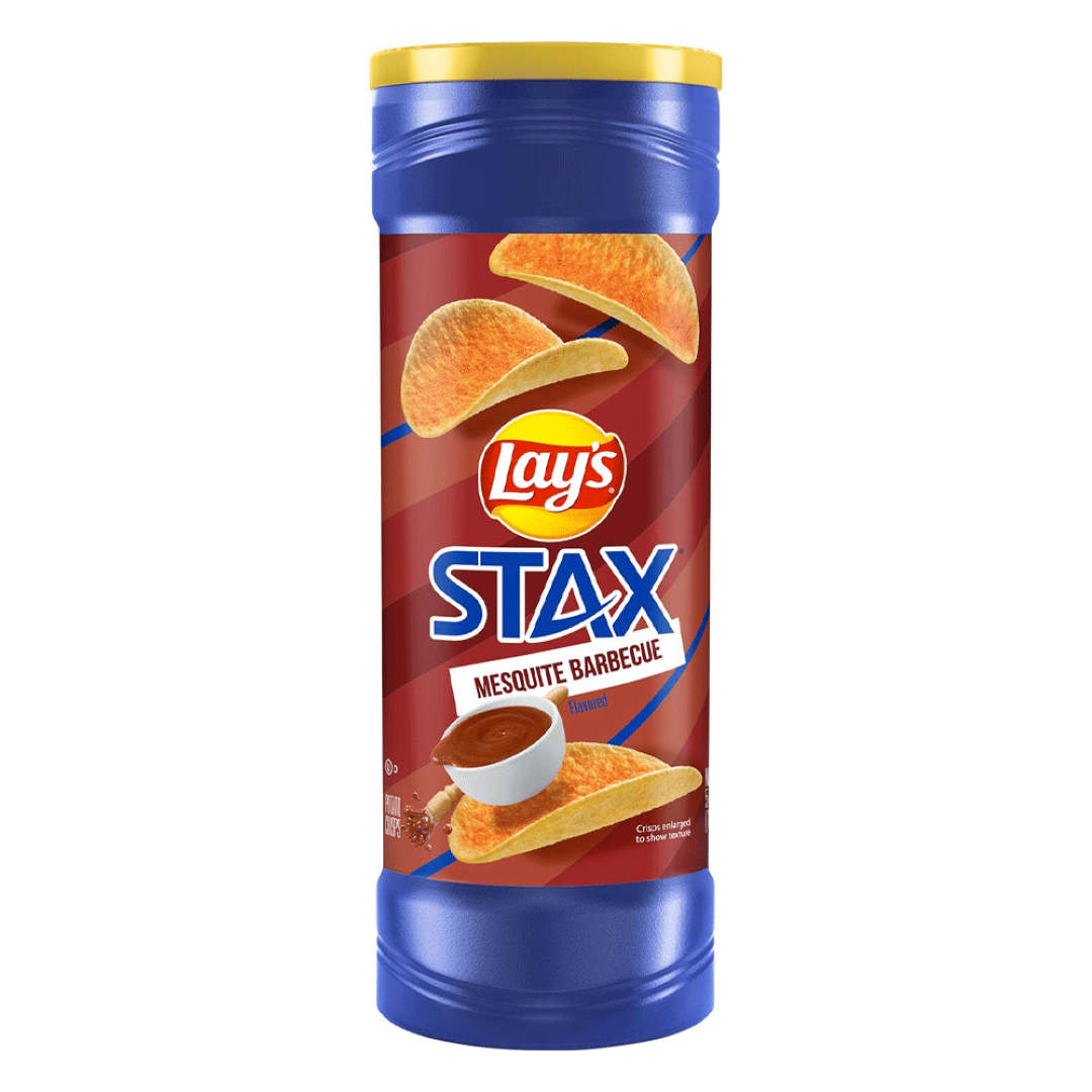 FRISTO-LAY STAX MESQUITE BARBEQUE 155.9G